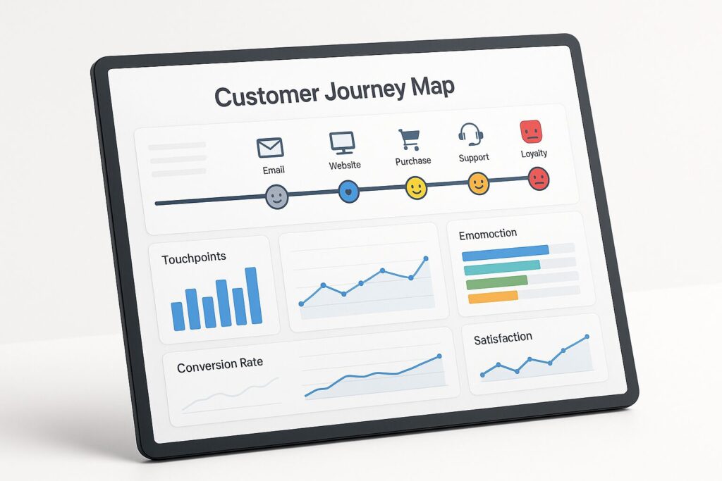 Data Analytics customer experience dashboard with NPS, CSAT metrics and user feedback visualized for better decision-making