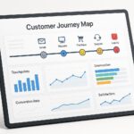 Data Analytics customer experience dashboard with NPS, CSAT metrics and user feedback visualized for better decision-making