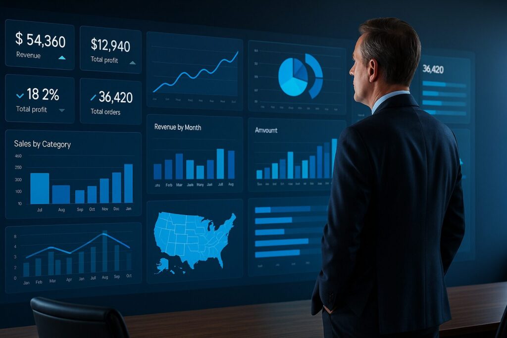 Power BI Consulting for Finance: 5 Proven Use Cases 5 Power BI consulting for finance dashboard